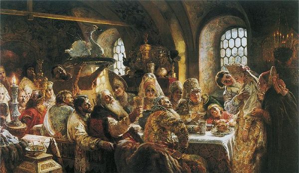 Makovsky, Boyar's Wedding Feast, 1883