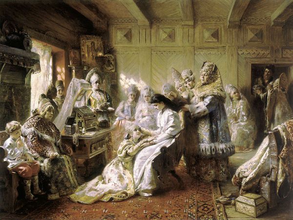 Makovsky, The Russian Bride's Attire