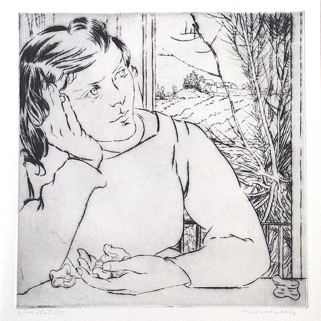 Portrait de Malene 1940