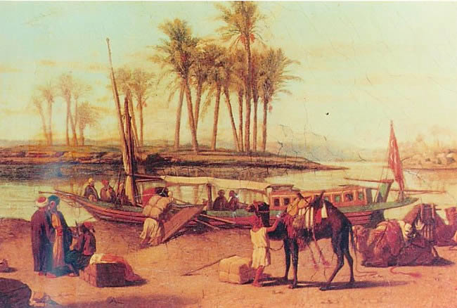 Shore of the Nile, Egypt