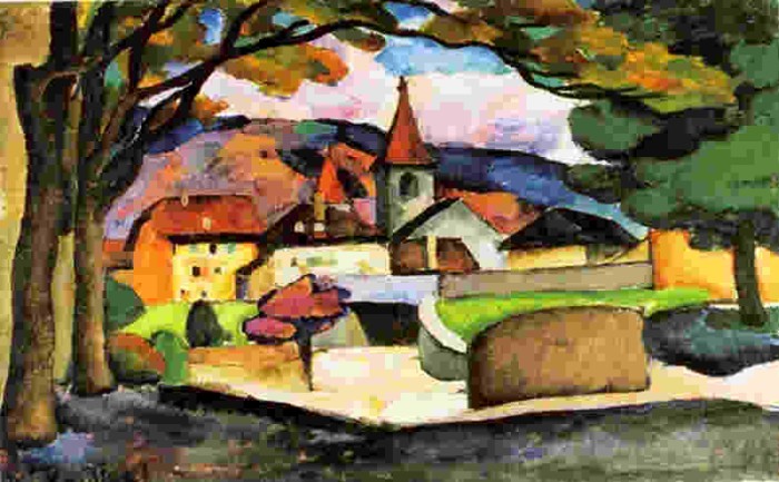 Landscape with a Town 1910