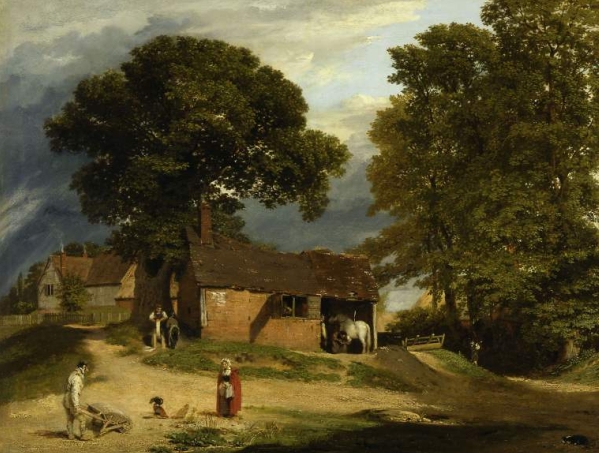 Mulready painting, Farrier's Shop