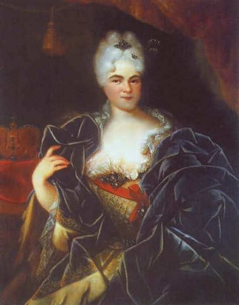 Catherin I of Russia 1717