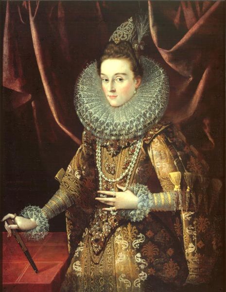 Pantoja, Infanta Isabel Clara Eugenia, 1599