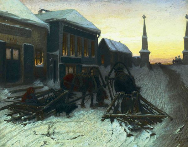 Perov, The Last Tavern at the City Gates