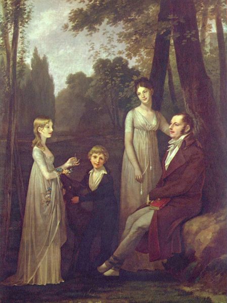 Prud'hon painting, Rutger Jan Schimmelpenninck with His Family