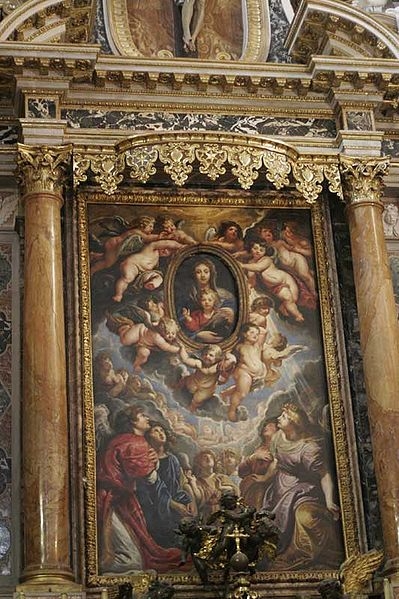 Rubens,  Virgin and Child Adored by Angels 1608