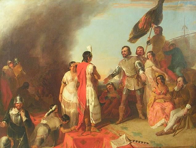 Rothermel, The Surrender of the Guatemozin