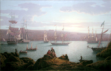 Royal Naval Vessels off Pembroke Dock