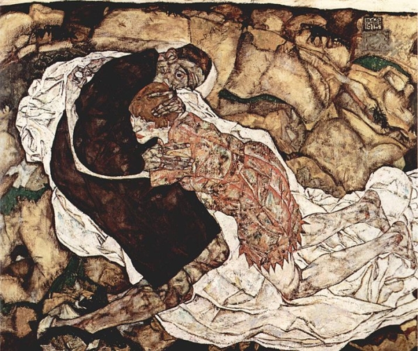 Schiele, Death and the Woman