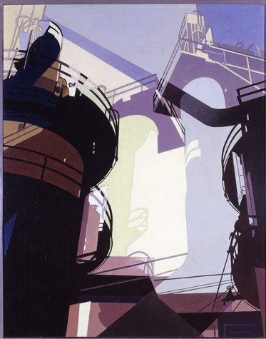 Sheeler, Aerial Gyrations, 1953