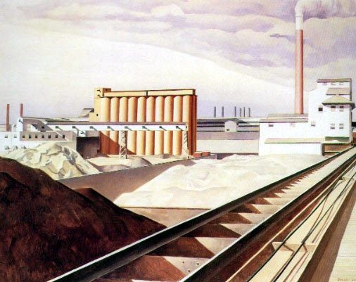 Sheeler, Classic Landscape, 1931