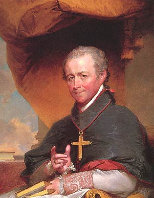 Bishop Jean Louis Magdelaine Lefebvre de Cheverus 1823