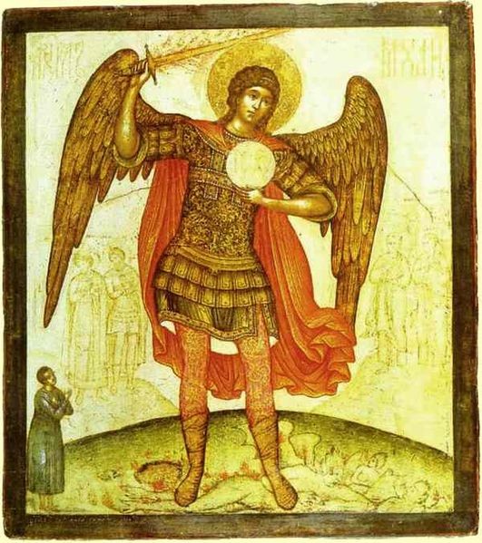 The Archangel Michael Trampling the Devil Underfoot