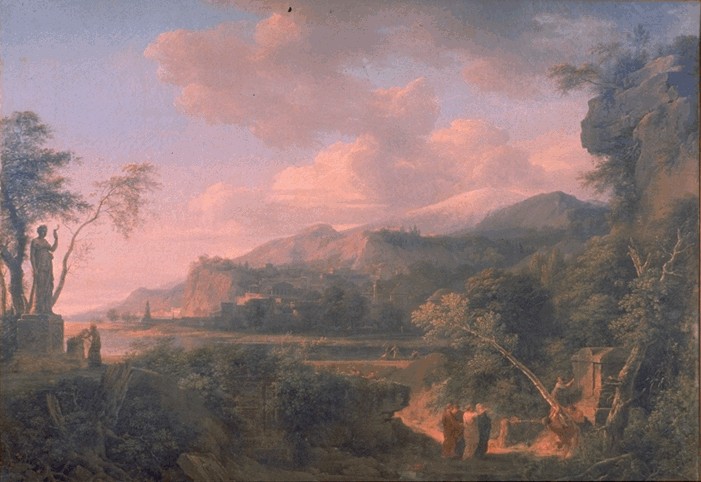 Cicero Discovering the Tomb of Archimedes 1787