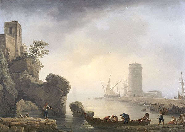 Mediterranean Port, Calm Weather 1745