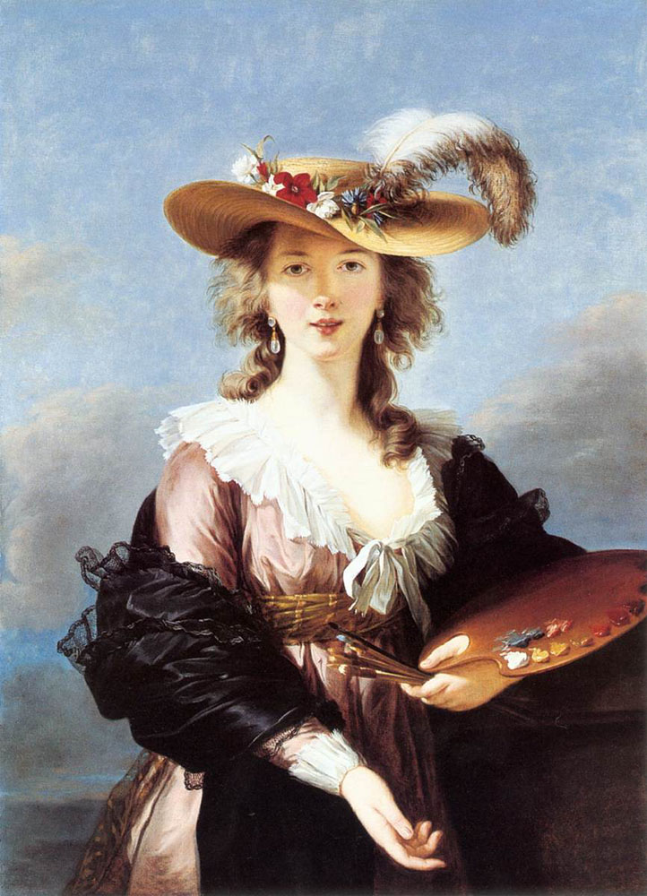 Vigée-Lebrun painting, Self-Portrait