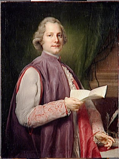 von Maron painting, Portrait of a Man