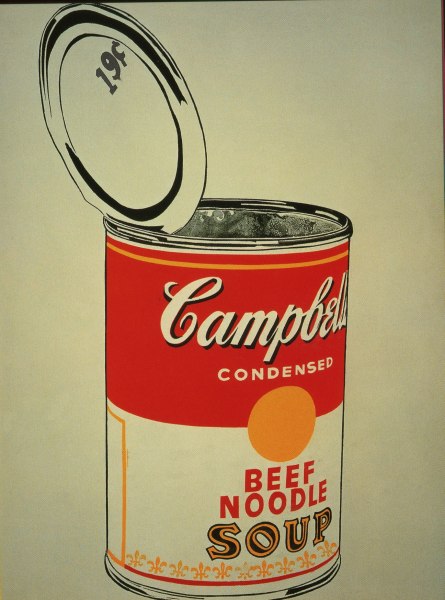 Warhol, Big Campbell's Soup Can