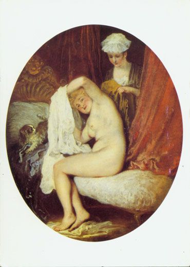Watteau, A Lady at her Toilette