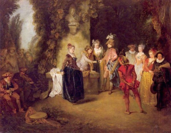 Watteau, Love in the French Theatre