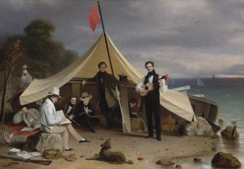 Weir, Greenwich Boat Club, 1833 
