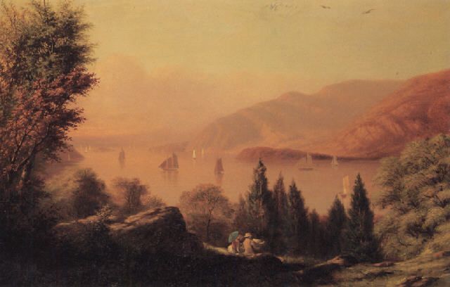 Weir, Picnic Along the Hudson, 1881