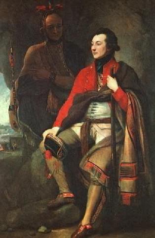 Colonel GuyJohnson and Karonghyontye 1776