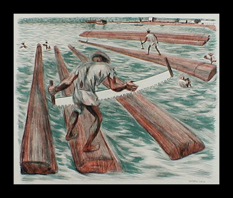 Zalce, Lumber Workers