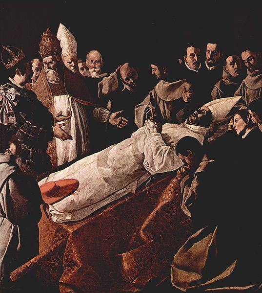 Zurbarán, Death of St. Bonaventure