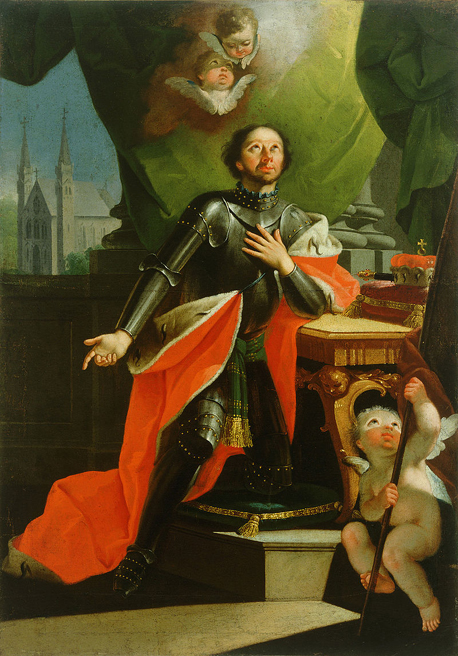1. Saint Leopold. C. 1765. Oil on Canvas. National Gallery of Slovenia. 