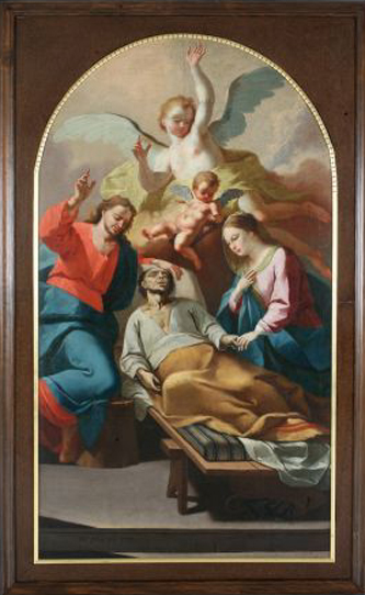 2. The Death of Saint Joseph. 1773. Oil on Canvas. 