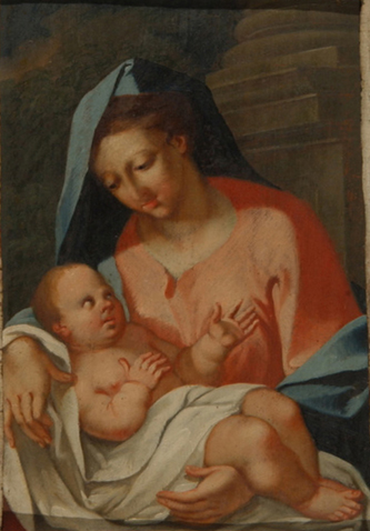 4. Virgin and Child. Oil on panel. National Gallery of Slovenia. 
