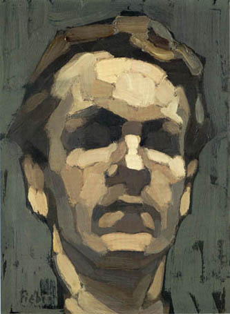 3. Self-Portrait. 1905. Oil on Board. 