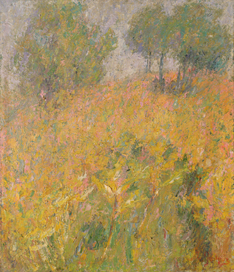 4. Jesensko sonce/ Autumn Farm. 1908. Oil on canvas. 