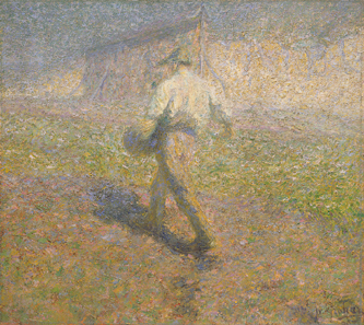 2. The Sower. 1907. Oil on canvas. Museum of Modern Art (Ljubljana) 