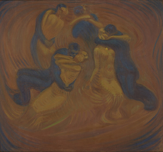4. Dance of Life. 1916. Oil on Canvas. Art Museum of Estonia. 