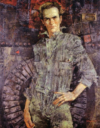 3. Nikola Jonkov Vapcarov. 1977. Oil on Canvas. 