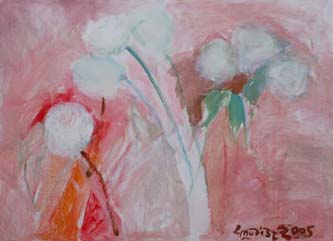 4. Flowers. Oil on Canvas. 2005. 