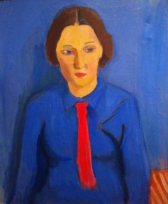 3. Portrait of a Woman. 1935. Oil on Canvas.