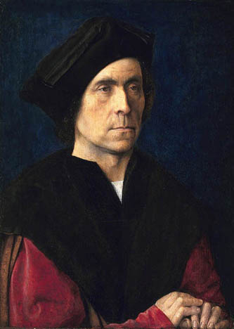 2. Portrait of a Man. 1510. Oil on oak panel. Royal Picture Gallery of Mauritshuis, the Hague. 