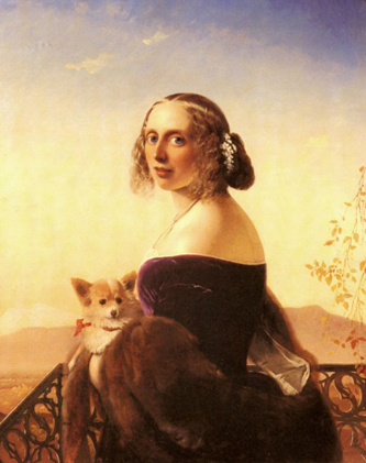 5. Lady Barrett of Belhus. 1844. Oil on Canvas. 