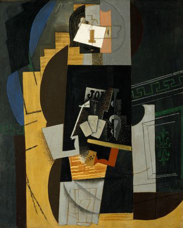 Pablo Picasso, The Card Player, 1913-1914