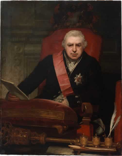  Sir Joseph Banks by Thomas Phillips, 1808-1809