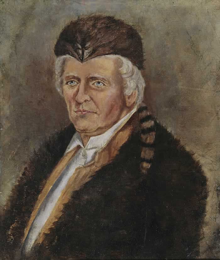  Daniel Boone, contemporary portrait inspired by Hollywood 
