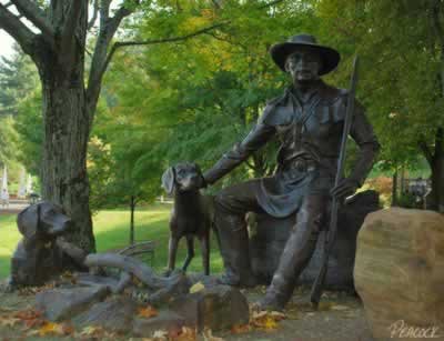  Statue of Daniel Boone, Appalachian State University 