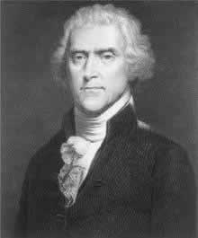  Portrait of Thomas Jefferson, etching