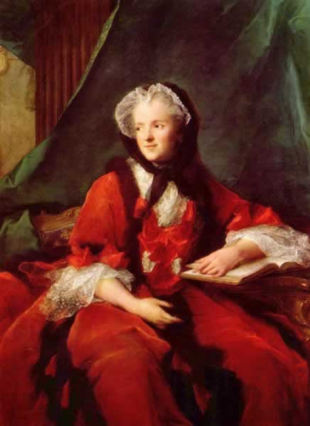Portrait of Maria Leszczynska, 1748, by Jean Marc Nattier 