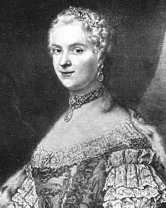 Portrait of Maria Leszczynska, artist unknown 