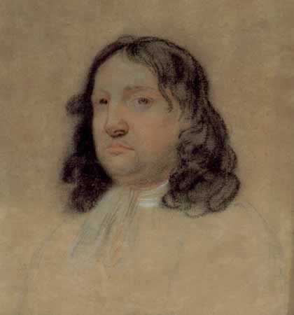  William Penn, unfinished portrait, artist unknown 